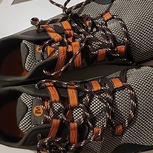 Merrell Trail Glove 6 Grey and Orange Mens Size 10.5